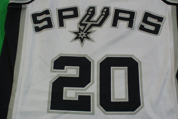 Maillot basket vintage Spurs San Antonio N°20 Ginobili enfant NBA