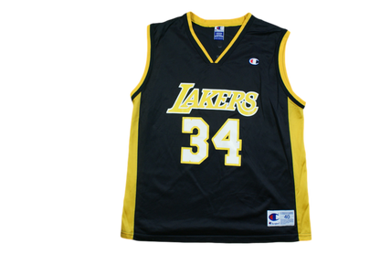 Maillot basket rétro Lakers Los Angeles N°34 O'Neal NBA