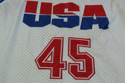 Maillot basket rétro USA N°45 Trump