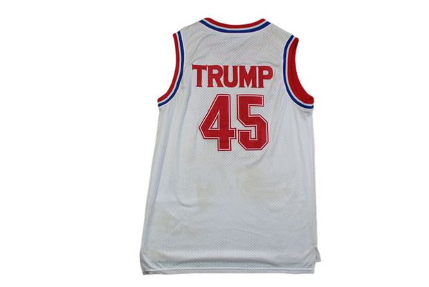 Maillot basket rétro USA N°45 Trump