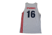 Maillot basket rétro N°16 Pump!