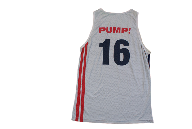 Maillot basket rétro N°16 Pump!