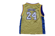 Maillot basket rétro Lakers Los Angeles N°24 Bryant enfant NBA