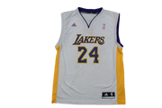 Maillot basket vintage Lakers Los Angeles N°24 Bryant NBA