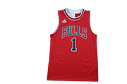 Maillot basket rétro Bulls Chicago N°1 Rose enfant NBA