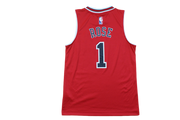 Maillot basket rétro Bulls Chicago N°1 Rose enfant NBA