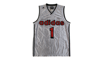 Maillot basket vintage Adidas N°1