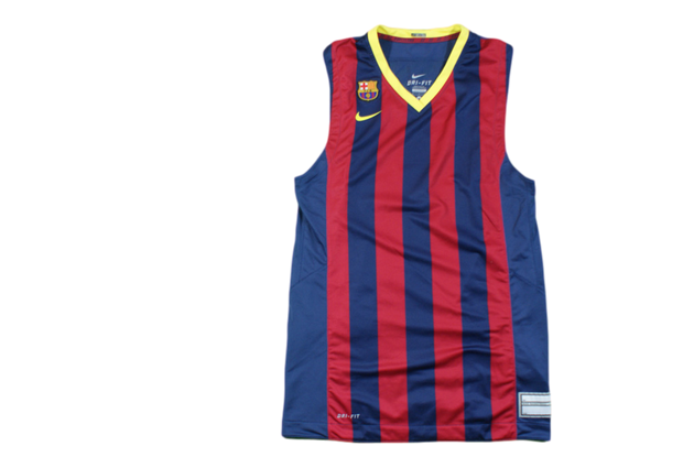 Maillot basket vintage FC Barcelone N°6 Béré