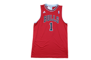 Maillot basket rétro Bulls Chicago N°1 Rose enfant NBA