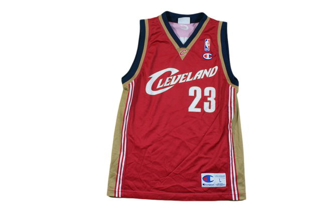 Maillot basket rétro Cavaliers Cleveland N°23 James enfant NBA