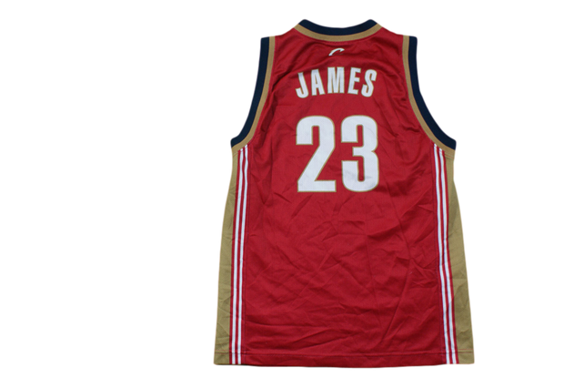 Maillot basket rétro Cavaliers Cleveland N°23 James enfant NBA