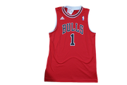 Maillot basket rétro Bulls Chicago N°1 Rose NBA