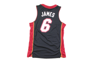 Maillot basket rétro Heat Miami N°6 James enfant NBA