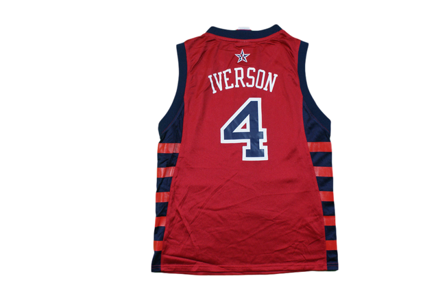 Maillot basket vintage USA N°4 Iverson