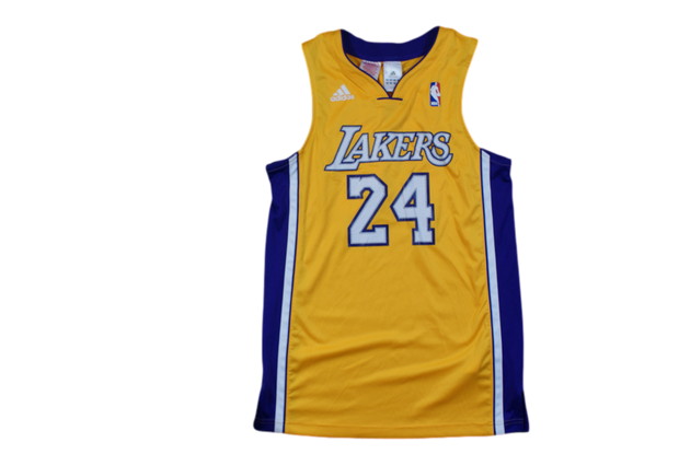 Maillot basket rétro Lakers Los Angeles N°24 Bryant NBA