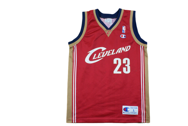 Maillot basket rétro Cavaliers Cleveland N°23 James NBA