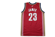 Maillot basket rétro Cavaliers Cleveland N°23 James NBA