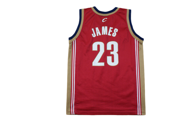 Maillot basket rétro Cavaliers Cleveland N°23 James NBA