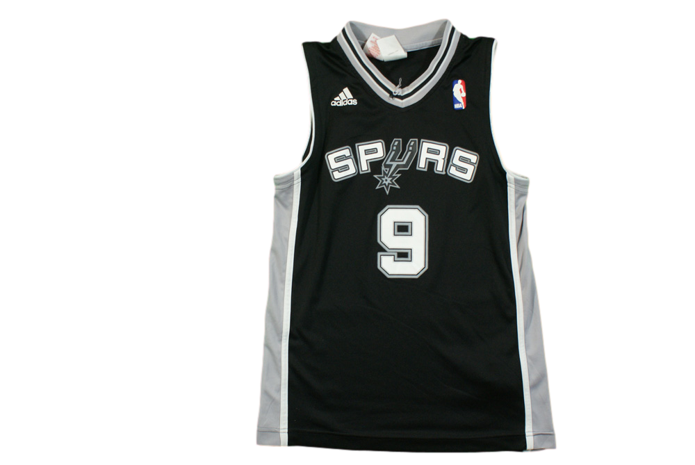 Maillot basket vintage Spurs San Antonio N°9 Parker NBA