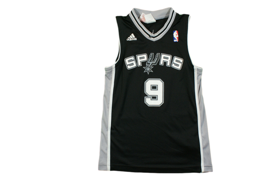 Maillot basket vintage Spurs San Antonio N°9 Parker NBA