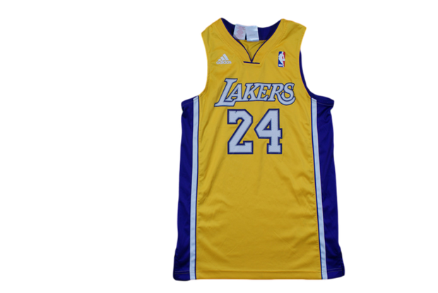 Maillot basket vintage Lakers Los Angeles N°24 Bryant NBA