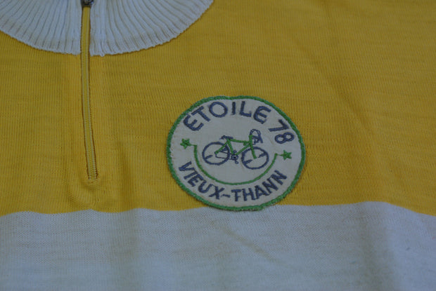 Maillot vélo rétro Sibille Etoile 78