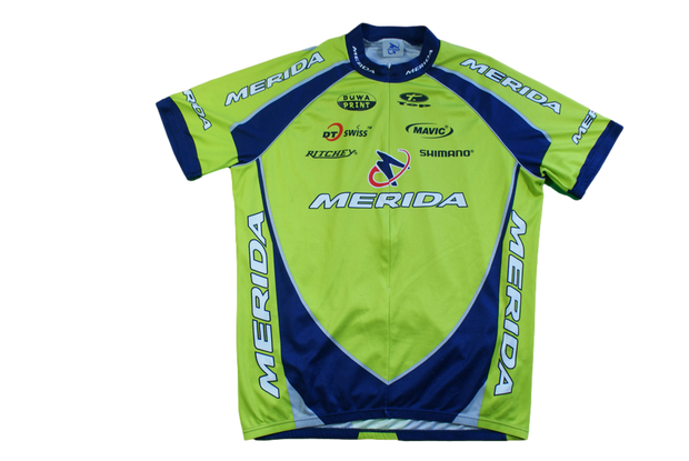 Maillot vélo rétro Shimano Mavic Merida