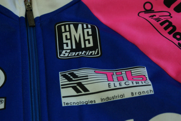 Veste cyclisme vintage Lampre Colango Santini