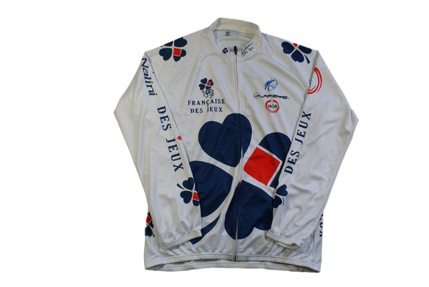 Maillot cyclisme vintage Française des Jeux Moa Lapierre UCI 1997