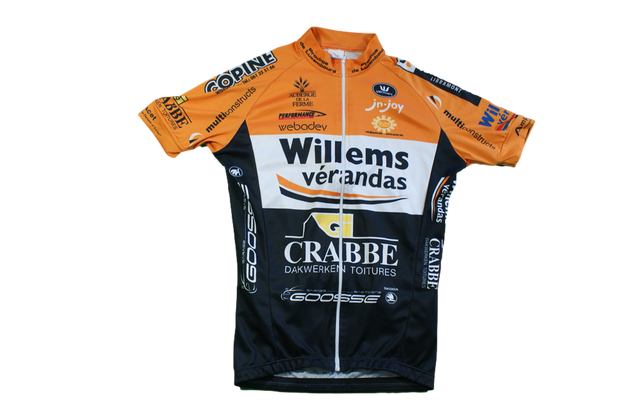 Maillot vélo rétro Willems Verandas Vermarc