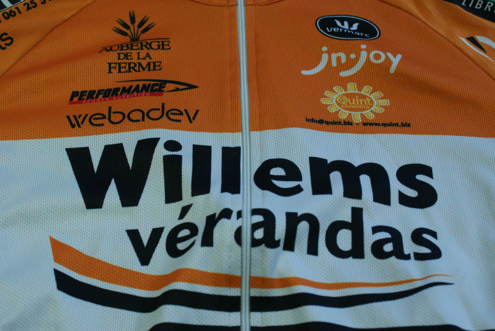 Maillot vélo rétro Willems Verandas Vermarc