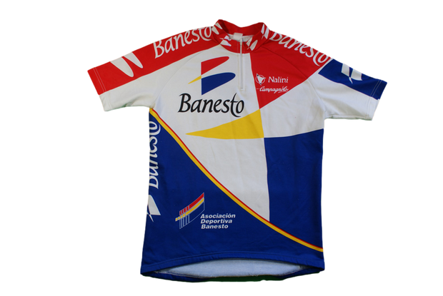 Maillot vélo rétro Banesto Nalini Campagnolo