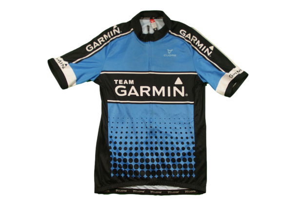 Maillot cyclisme vintage Garmin Cudre