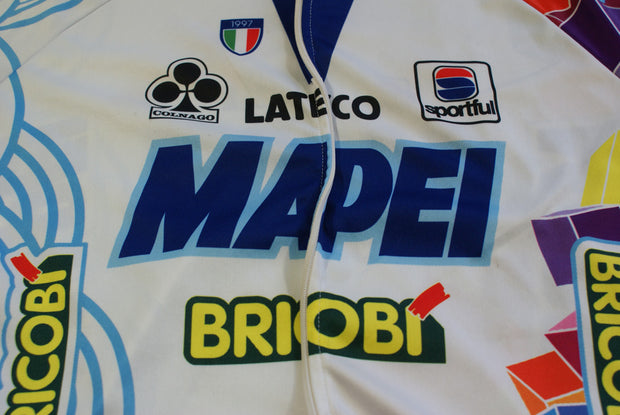 Maillot vélo rétro Mapei Colnago Latexco Sportful