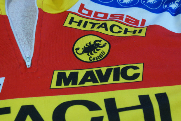 Maillot cyclisme vintage Mavic Castelli Eddy Merckx