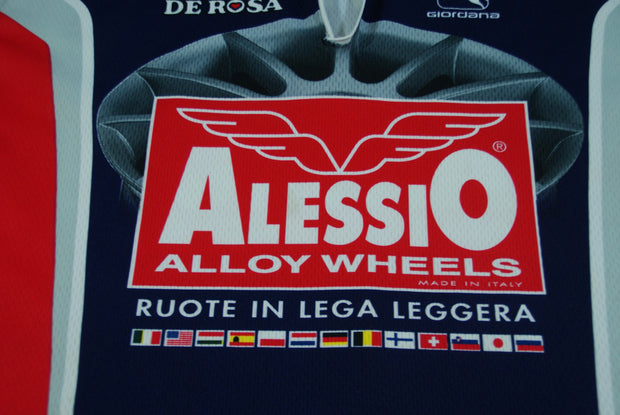 Maillot vélo rétro Alessio De Rosa Giordana