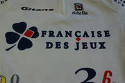 Maillot cyclisme vintage Française des jeux Sibille Gitane