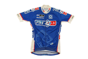 Maillot vélo rétro Française des jeux Le bleuet de France Lapierre B'Twin UCI