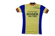 Maillot vélo rétro Pantalones Roger