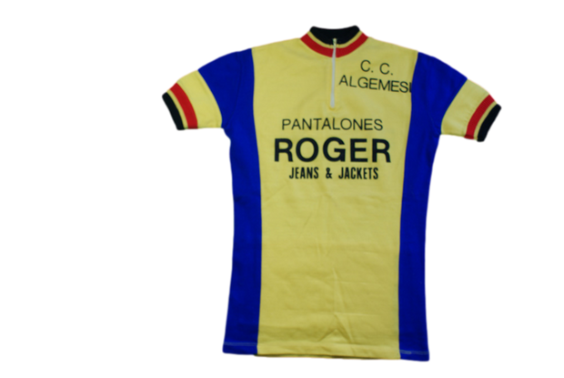 Maillot vélo rétro Pantalones Roger