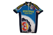 Maillot vélo rétro Festina Sibille