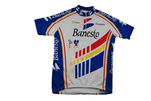 Maillot vélo rétro Banesto Campagnolo Nalini