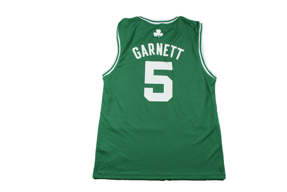 Maillot basket vintage Celtics Boston N°5 Garnett NBA