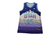 Maillot basket rétro Jazz Utah N°45 Mitchell NBA