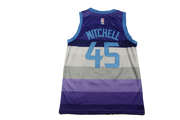 Maillot basket rétro Jazz Utah N°45 Mitchell NBA