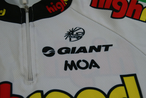 Maillot cyclisme vintage Highroad Giant Moa UCI