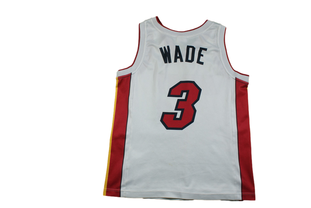 Maillot basket rétro Heat Miami N°3 Wade NBA