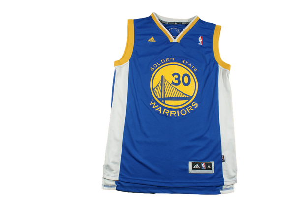 Maillot basket vintage Warriors Golden State N°30 Curry NBA