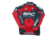 Maillot vélo rétro BMC manches longues Hincapie UCI