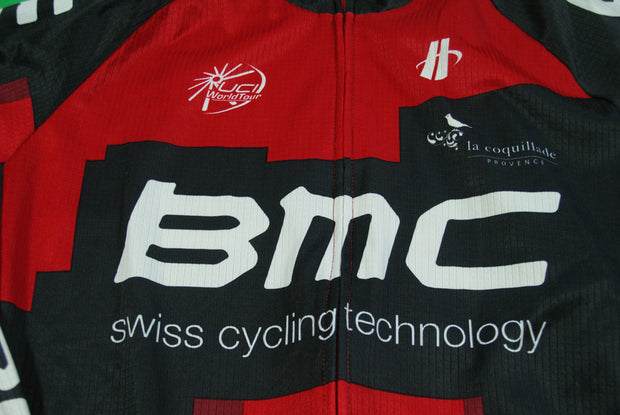 Maillot vélo rétro BMC manches longues Hincapie UCI